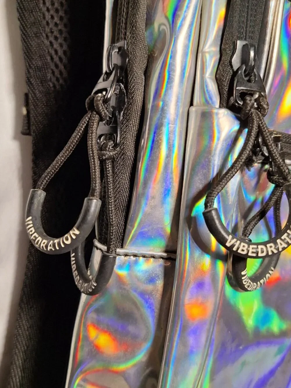 Vibedration Hydration Backpack w/o bladder - Holographic - Silver - Used